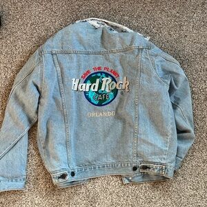 HARD ROCK CAFE DENIM JACKET